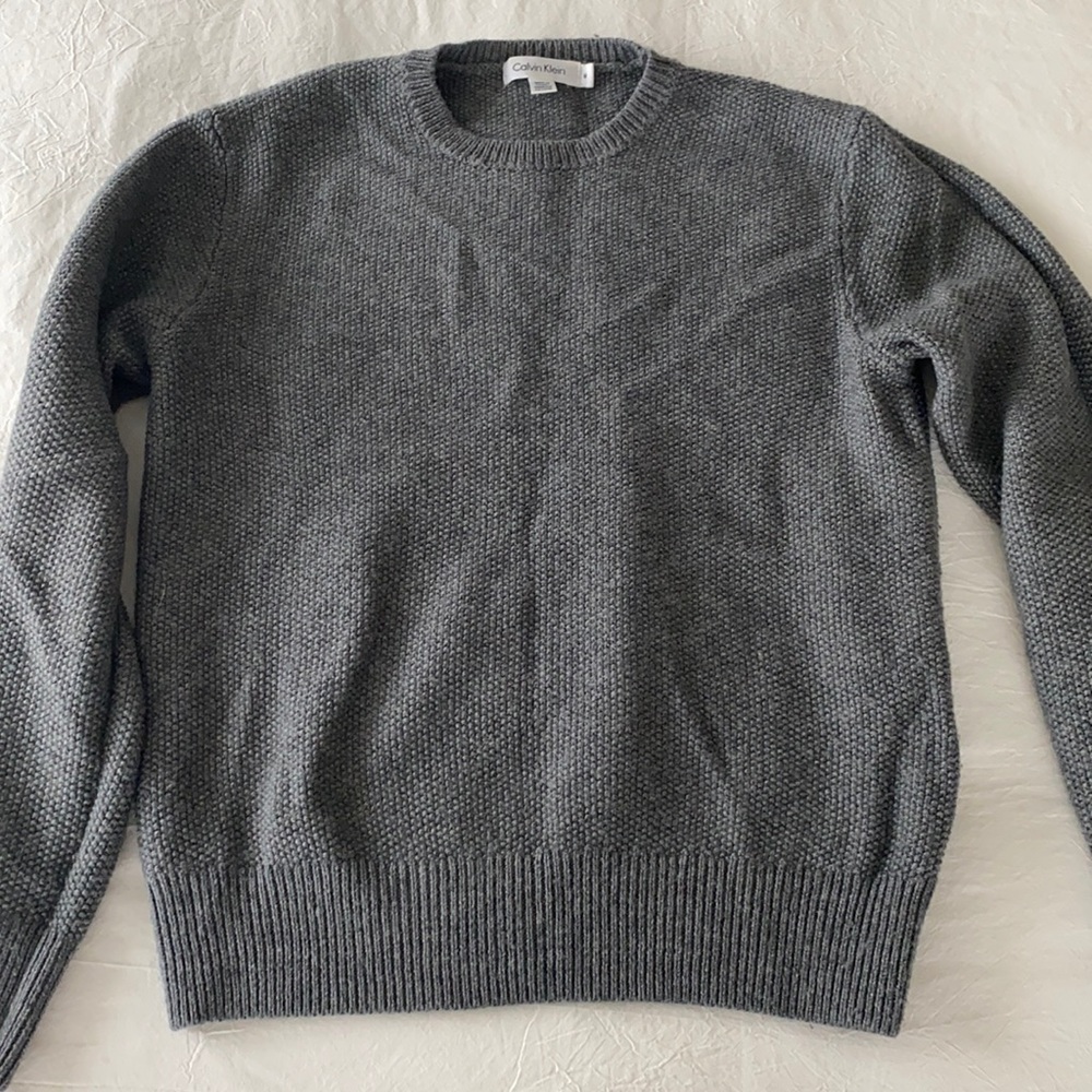 Calvin Klein Chunky Grey Sweater
